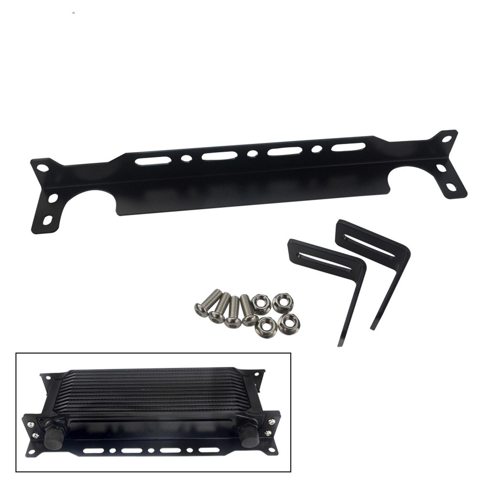 

WLR - Новый британский тип Универсальный комплект кронштейнов для крепления масляного радиатора двигателя Алюминий толщиной 2 мм WLR-OCB01 One Size чёрный