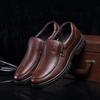 Old Man Head New Business Dress Leather Shoes First Layer Cowhide Fashion Leather Shoes Casual Shoes 5802