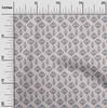 oneOone Bavlněná Flex Fabric Diamond Geometric Print Fabric By The Yard 40 Inch