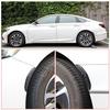 Carbon Fiber Look Car Wheel Eyebrow Strip Arch Protector Sticker Anti-collision