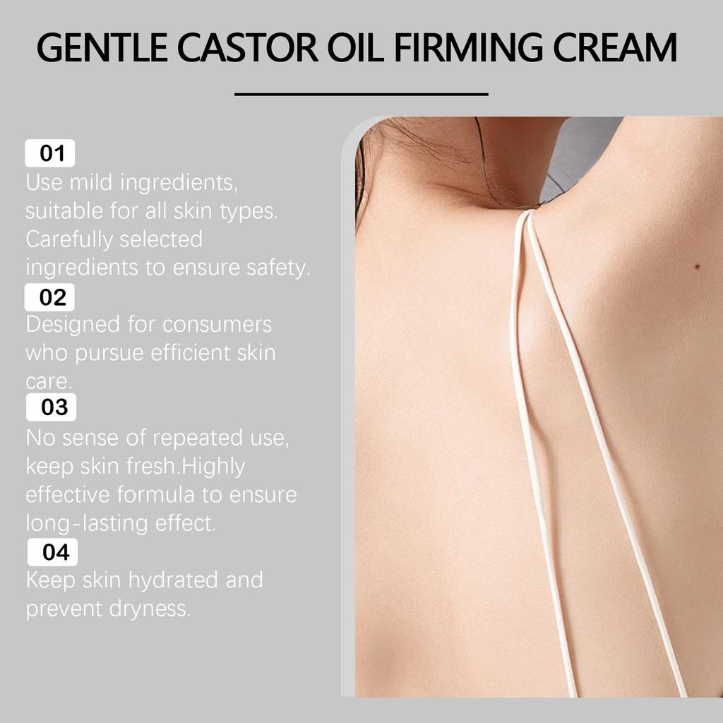 EELHOE Firming Skin Tightening Cream Body Sagging Remover Moisturizing Skin Repair Castor Oil Lifting Cream for Face and Body