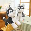Cute Husky Plush Toys Stuffed Children Funny Pet Cartoon Souvenir Dolls Gifts