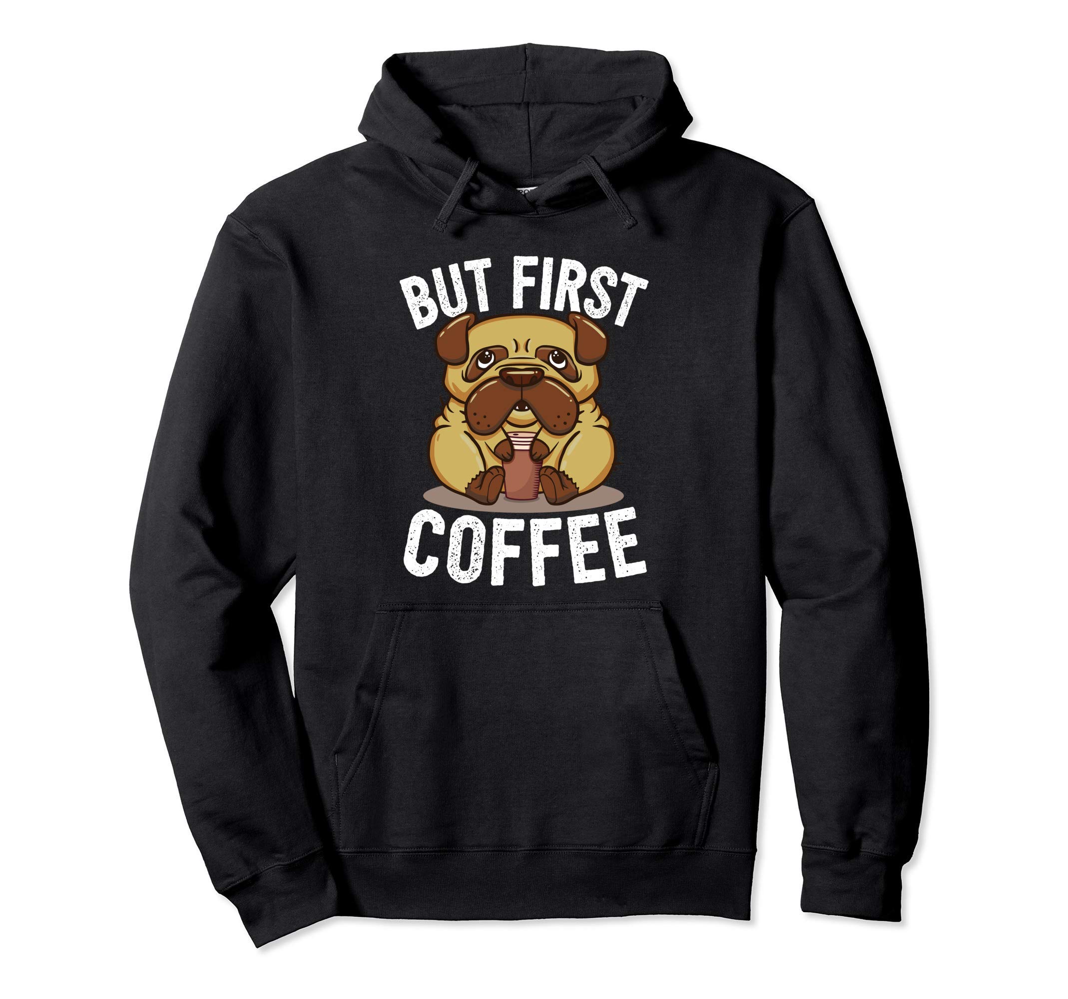 

coffee dog hoodie чёрный