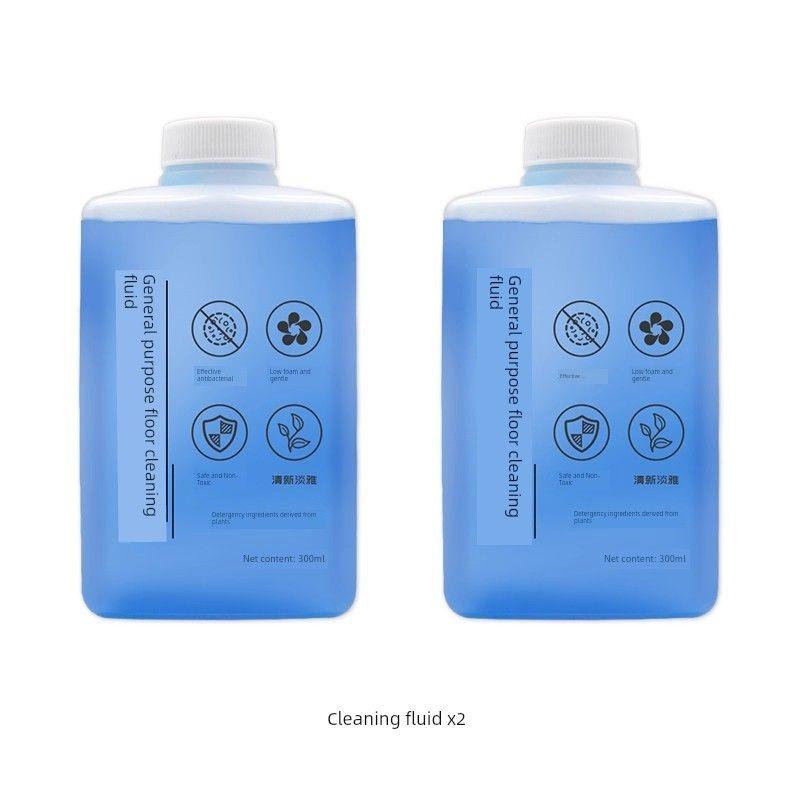 

Applicable to Xiaomi MiJia 3C Enhanced Version Sweeping Mopping Robot Accessories Main Rolling Brush Filter Screen Side Brush Rag Mop Consumables [Concentrated] Cleaning Liquid (2 Bottles)