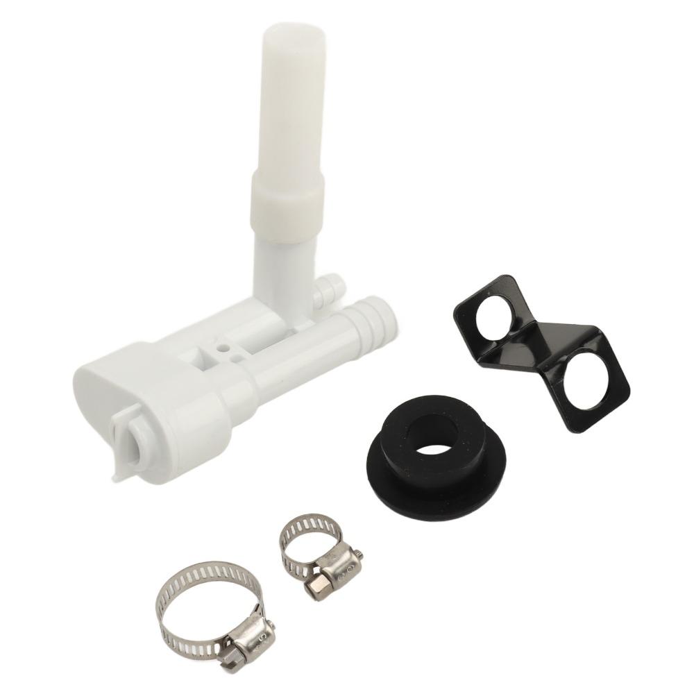 385230325 RV Water Valve Kit Vacuum Breaker Toilet Water Valve Parts  RV Toilet