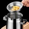 Effective Stainless Steel Oil Saver With Removable Strainer Suitable For Storing And Filtering Bacon Grease