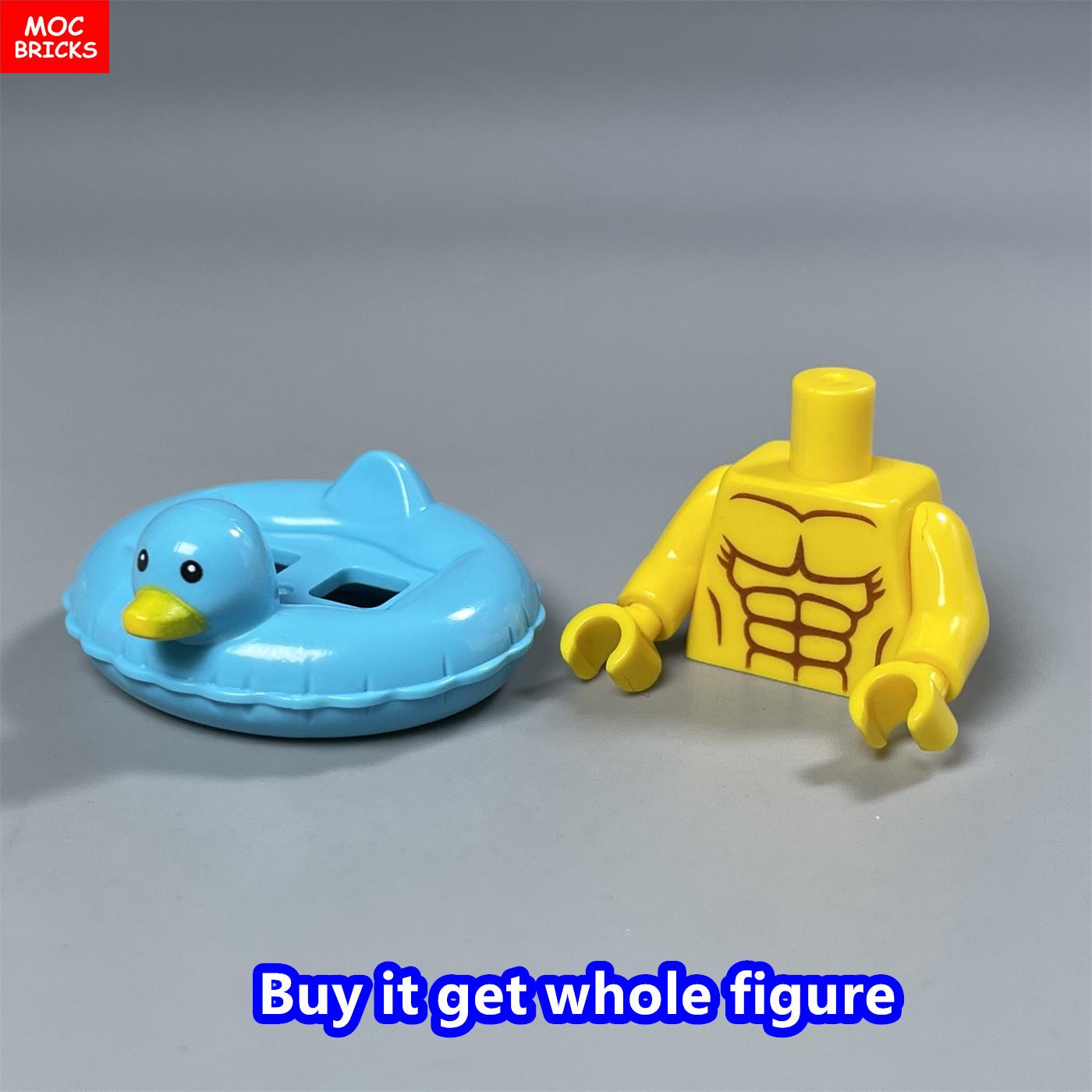 

Конструктор DIY Кирпичи Плавательный Спасательный Круг Костюм Фигурка 4 см Напечатанное Тело Мышцы Баскетбольный Торс Модули для Построения Аксессуары Собираемые Игрушки Подарки