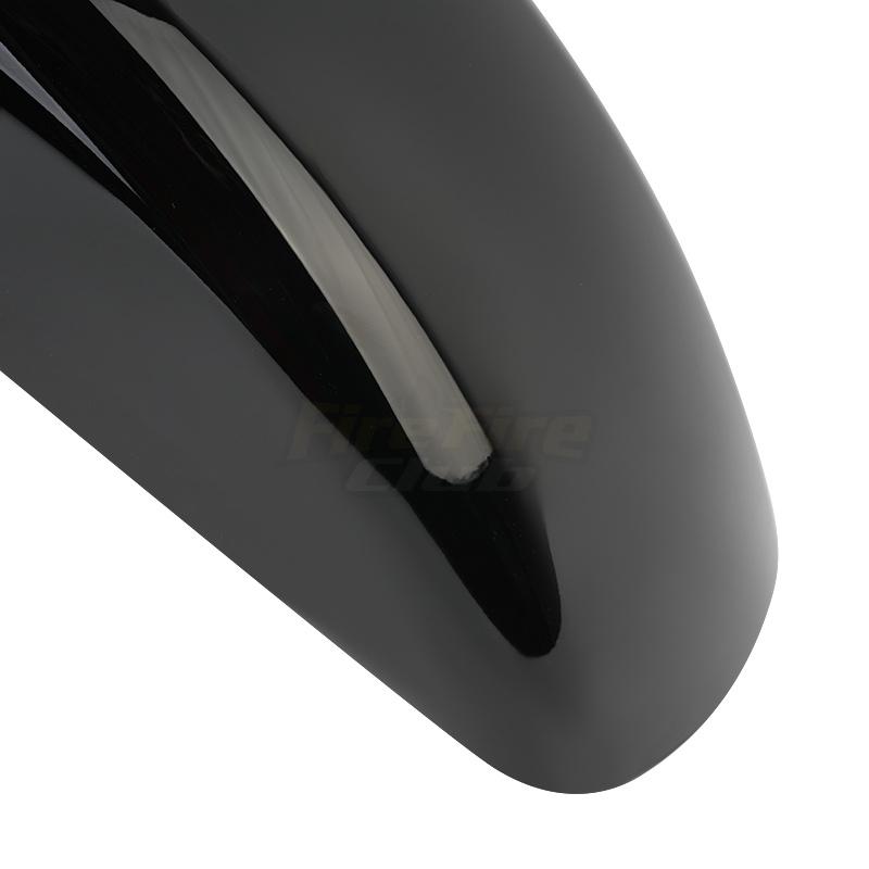 Motorcycle Front Fender Mudguard Cover Gloss Black For Harley Touring Electra Glide Street Road King Glide Ultra 2014-up