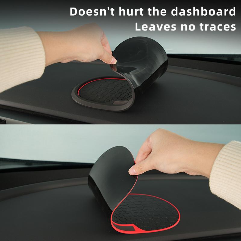 Car Dashboard Anti-slip Sticky Mat PVC Phone Anti-slip Storage Pad For Citroen C4 C3 C2 Berlingo Celysee Cactus Picasso Aircross