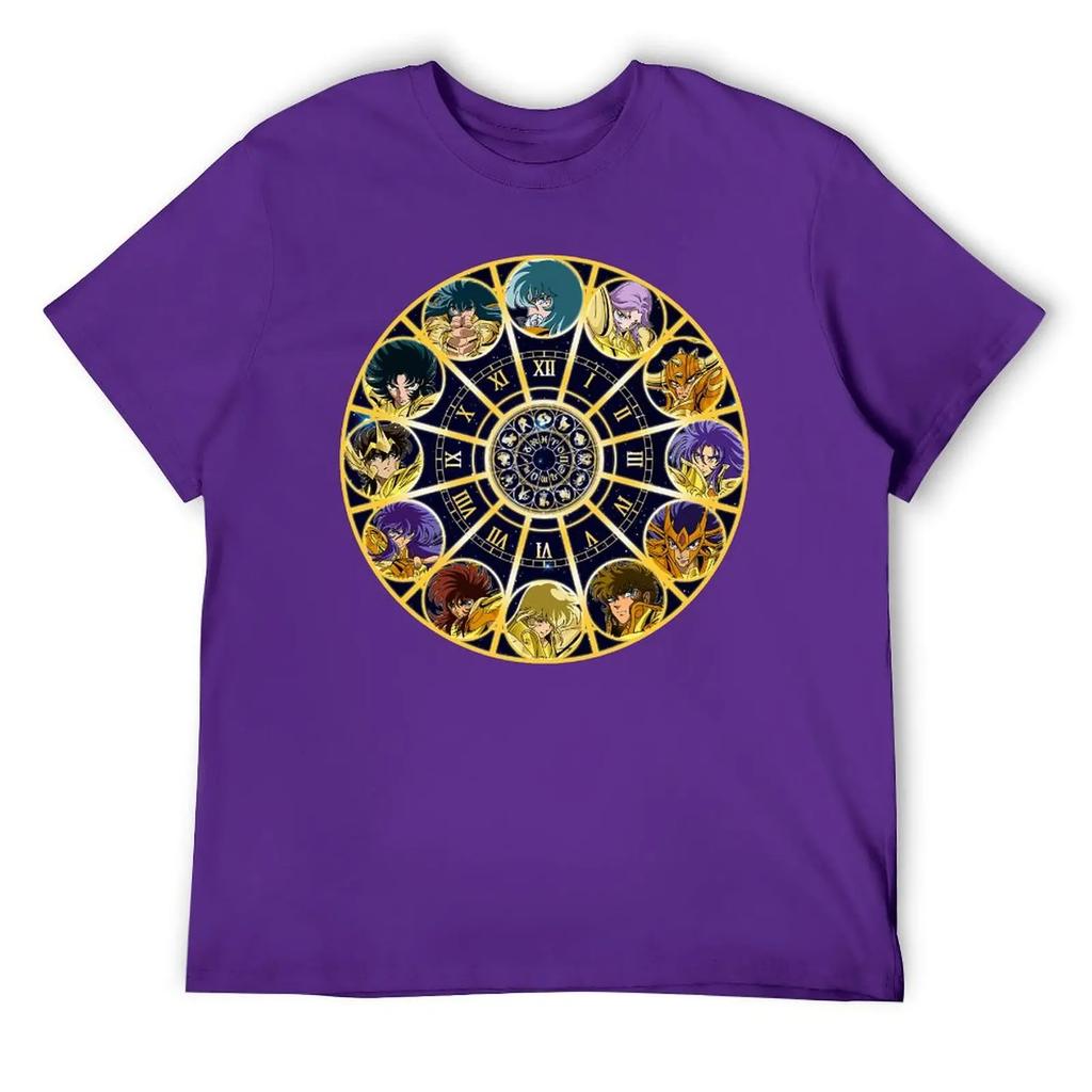 Saint Seiya Gold Saints For Sale T-shirt Fresh Sport Top Tee Hipster Fitness Geeky Eur Size