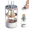 2024  Automatic Ultrasonic Electric Makeup Brush Cleaner Dryer Machine Household Use Spinner