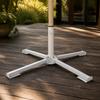 Space-Saving Collapsible Umbrella Stand Sturdy Foldable Base Heavy-Duty