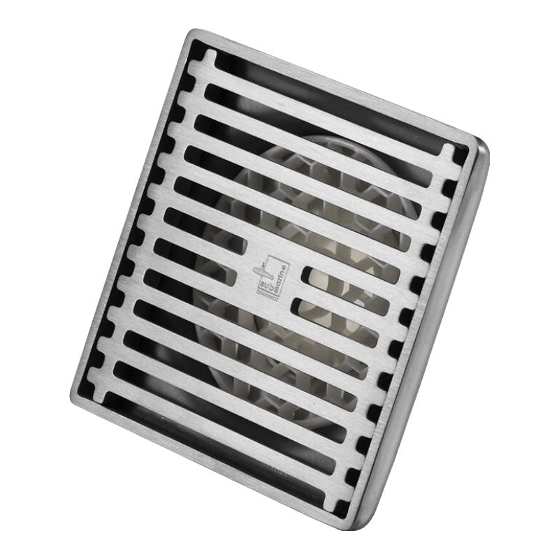 Submarine GK40-10 Brushed Stainless Steel Anti-odor Floor Drain