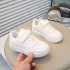Children's little white shoes Spring and autumn boys' sports shoes School girls' board shoes Soft sole baby shoes single