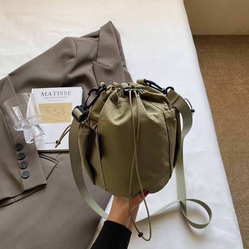 Torba na telefon komórkowy damska torba ze sznurkiem lekka sportowa torba na ramię crossbody