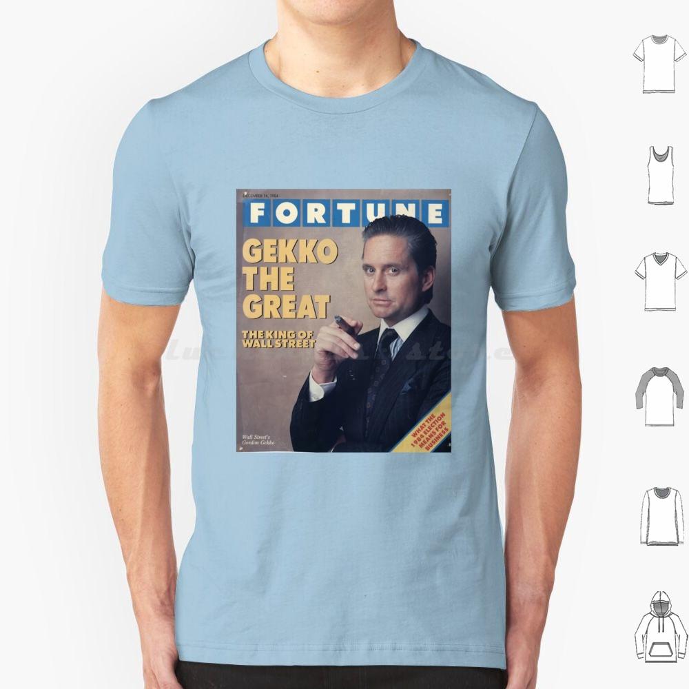 Gordon Gekko Fortune Magazine T Shirt 6xl Cotton Cool Tee Magazine Gordon Gekko Gekko Fortune Wall Street Michael Douglas S