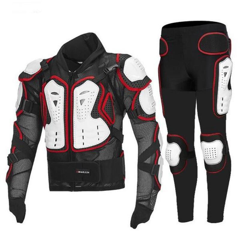 Giacca Paraschiena per Moto da Corsa per Adulti Armatura Protettiva Traspirante Giubbotto di Sicurezza per la Guida Leggero Resistente agli Impatti