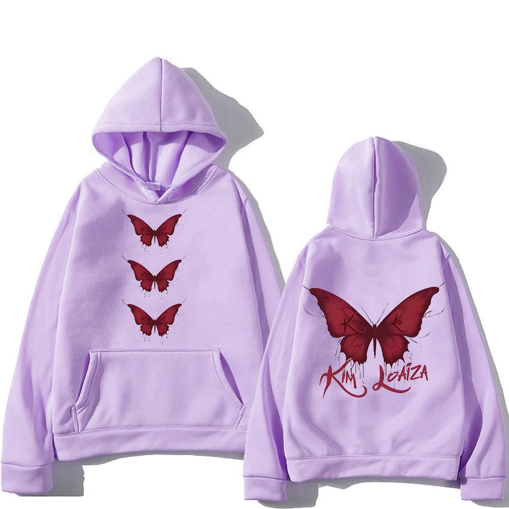 Kimberly Loaiza Hoodie Back Printing Comfortable Hip Hop Sweatshirts With Pocket Gothic Clothes Sudaderas Con Capucha Punk Hoody