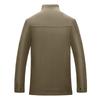 Cotton Jacket Middle-aged and Elderly Pure Cotton Loose Jacket Stand-up Collar Men's Spring and Autumn Coat Middle-aged Dad Clothing Spring and Autumn