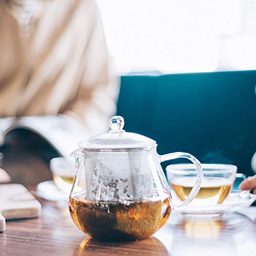Hario Leaf Tea Pot Clear Practical Capacity 700ml Heat Resistant Glass Present Gift CHC-70T