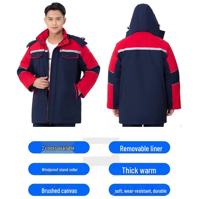 Men's Thickened Winter Work Jacket