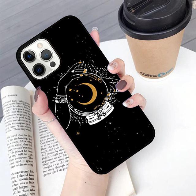 Witches Moon Witchy Mystery Totem Phone Case For iPhone 17 Air 13 12 14 15 16  Cover For Apple Pro Max Plus