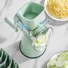 5 In 1 Rotary Cheese Grater Vegetable Slicer for Kitchen, Potato Ricer Microplane, Carrot Shredder Tool-Food Shredders with 5 Sets Interchangeable