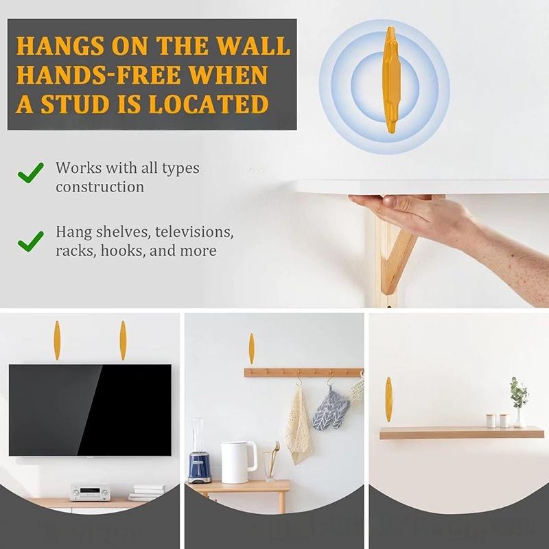 Metal Detection Detector For Drywall And Wood Wall Magnetic Screw Detector Portable Accurate Screw Positioner Stud Finder Tools