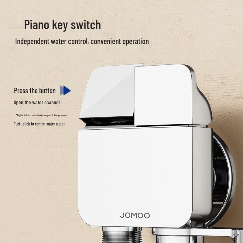 JOMOO High-Flow Dual-Outlet Toilet Bidet Spray Kit