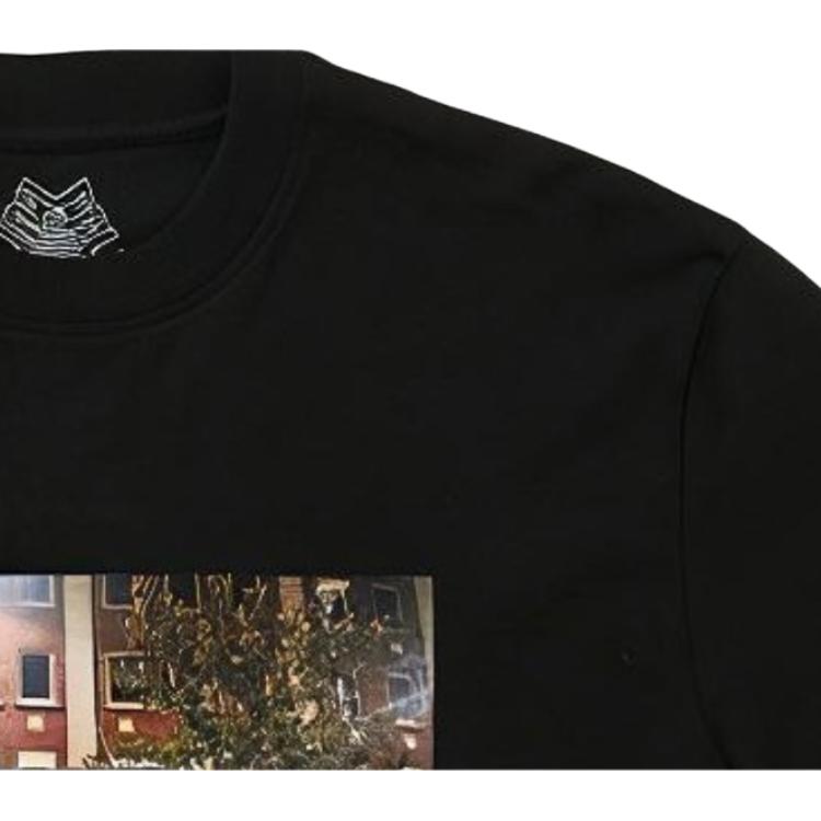 Palace Autumn Winter Collection 10Foot Print T-Shirt With Vintage American Car Logo Unisex Tops Black P25TS315