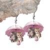 Summer New Cute Cat Acrylic Earrings - Ideal Gift for Romantic Earrings