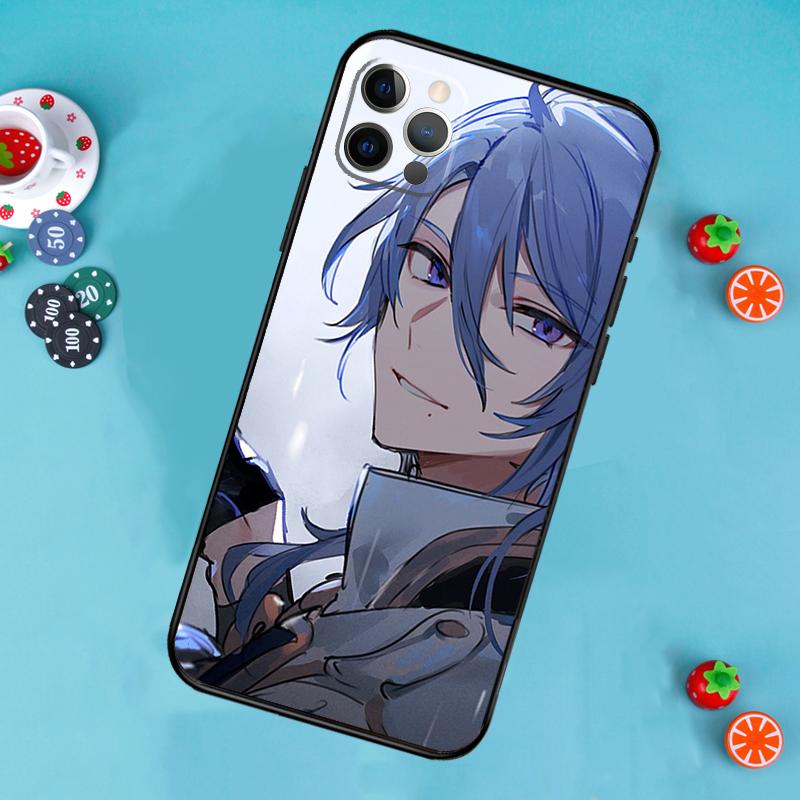 Kamisato Ayato Genshin Impact Phone Case For iPhone 17 Air 16 15 14 13 12 11 Pro Max 12 13 mini 15 16 Plus 16e Cover Funda
