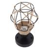 Black Metal Twine Cage Wall Light E27 E26 Lamp Holder Farmhouse Vintage Wall Light for Hallway
