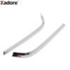 For Toyota Prius 2016 2017 2018     Chrome Side Door Rearview Mirror Strip Cover Trim Car Accessories