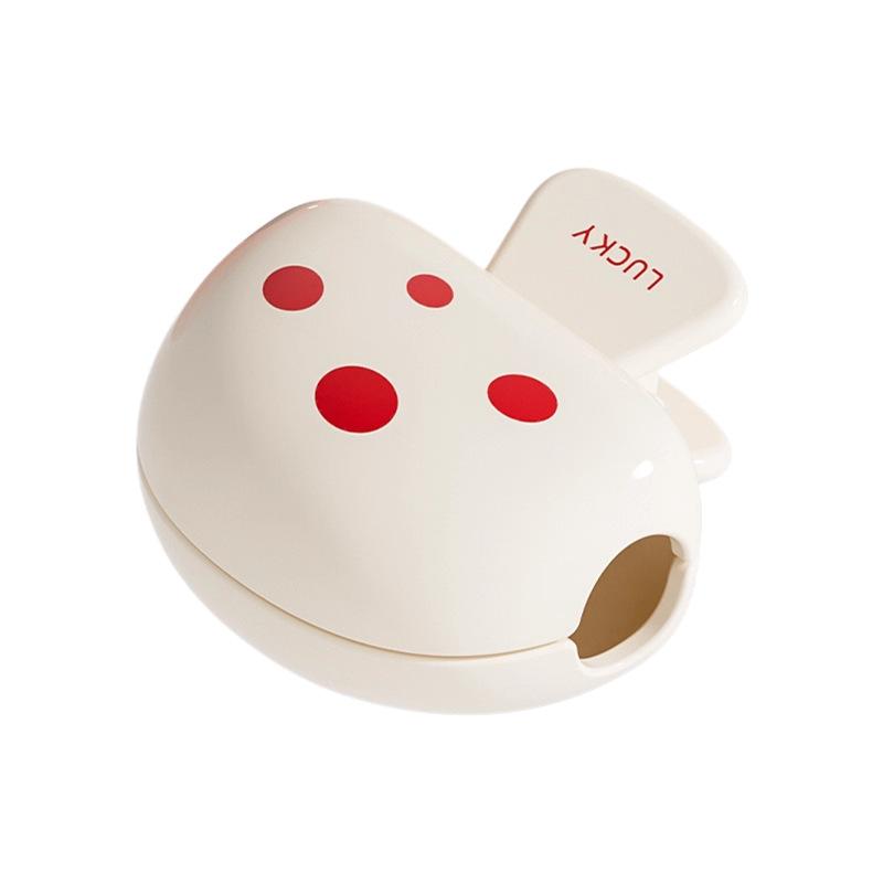 Mushroom-Design Toothbrush Cover With Dust Cap Brush Protective Cover Portable Plastic Clip For Home Travel Use Compact