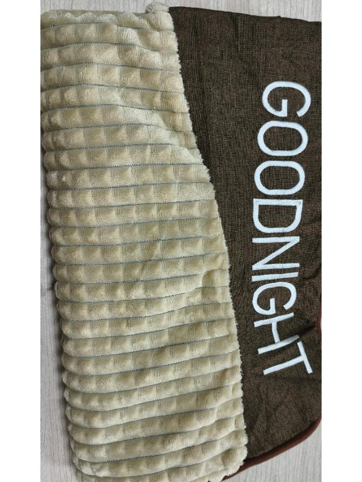 Large Winter Warmth Dog Bed with Removable Washable Cushion and Non-Slip Base