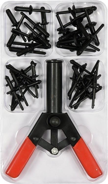 Riveter Kit For Plastic Rivets 41 Pcs Yt-35970 Yato