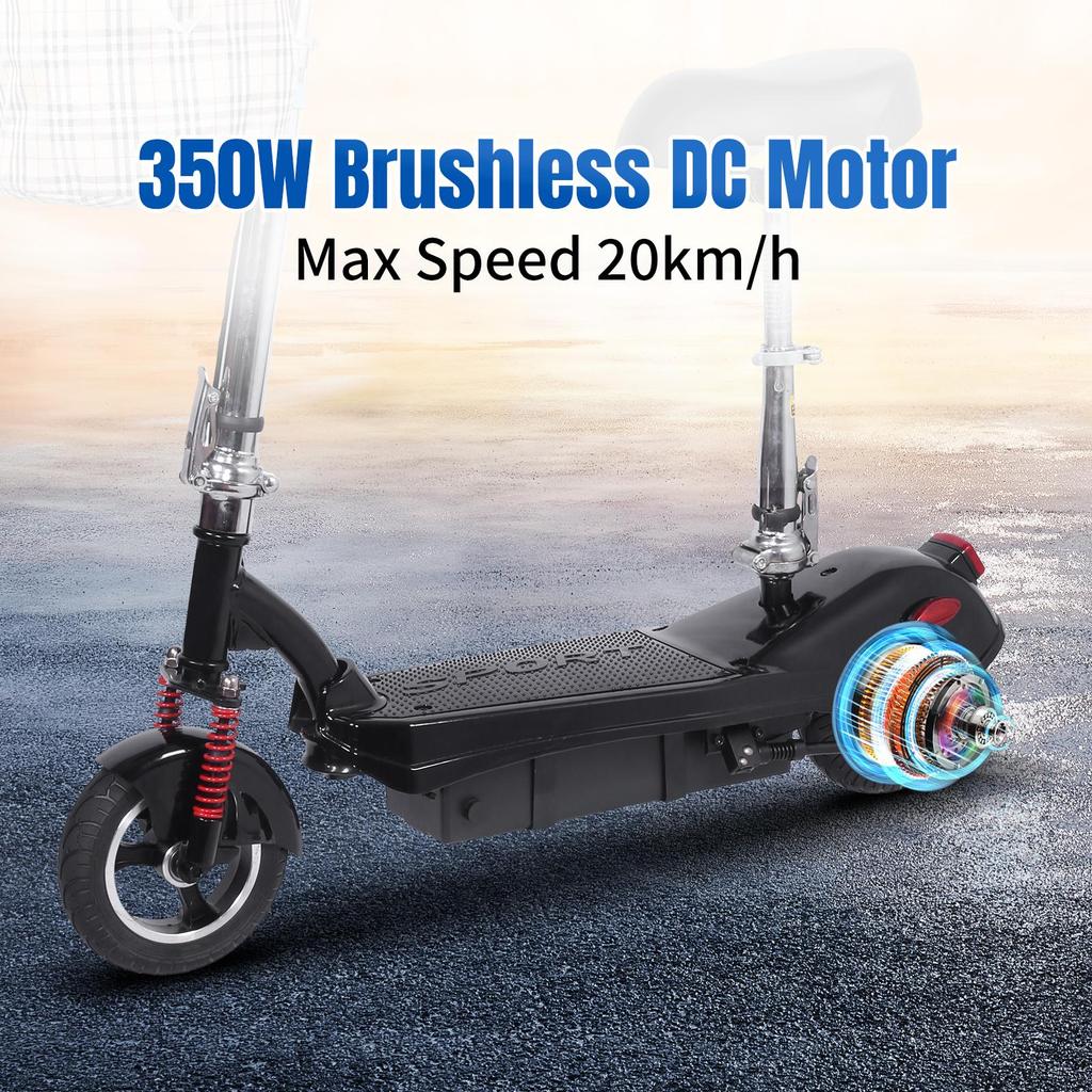 Elektroroller - 350W Motor - 12km Reichweite - geeignet für Erwachsene und Jugendliche