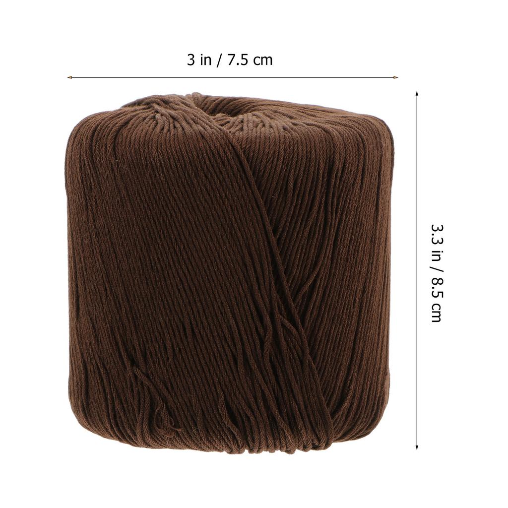 Cotton Cord Soft Knitting String DIY Craft Rope Handmade Braided Easy Clean Durable Long Lasting Fun Gift Idea