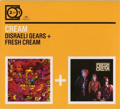 CD CREAM - Disraeli Gears + Fresh Cream 0600753260456 Universal Music 2010 Europe Rock Used