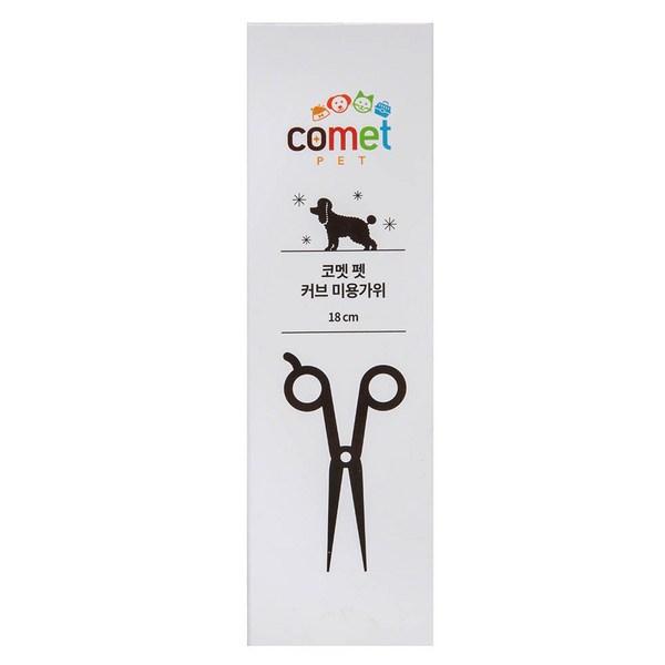 Comet Ciseaux de toilettage Pet Curve 18 cm, shampoing coréen pour animaux