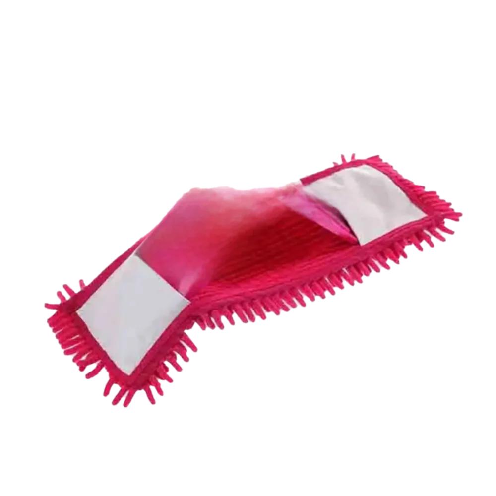 

Coral Flat Cleaning Mop Replacement Pad Household Mop Cloth Floor Cleaner Microfiber Dusting Pad 1pc Mop Cloth красный