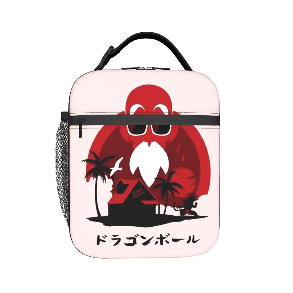 Custom Masters Roshis Thermal Insulated Lunch Bag Women Men Manga Portable Lunch Container for Outdoor Picnic Storage Food Box