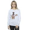 Willy Wonka Damen/Damen W Logo Hut Sweatshirt