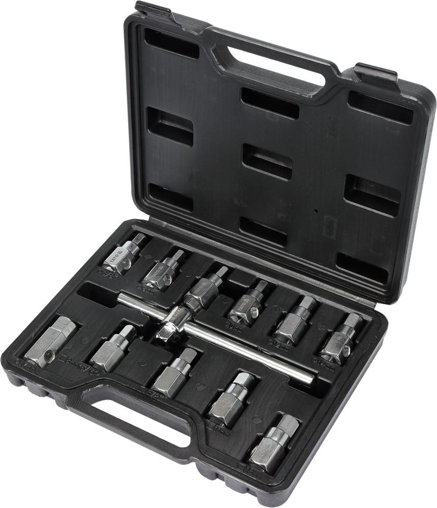OIL DRAIN WRENCH SET - YT-0600