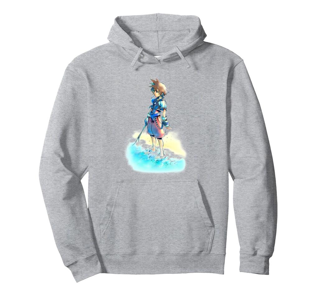 Disney Kingdom Hearts Sora Beach Sketch Hoodie