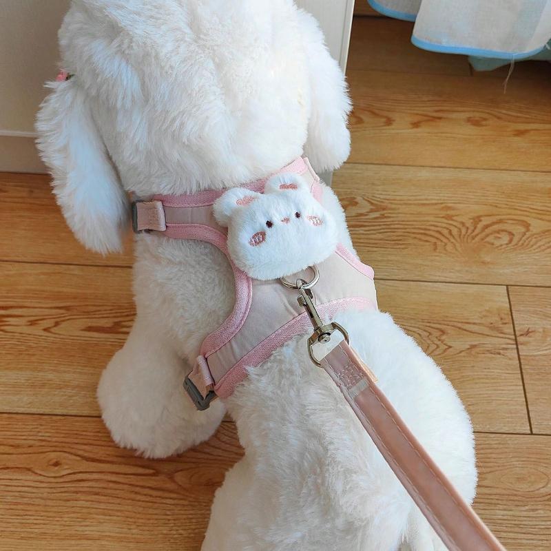 Adjustable Pet Harness Leash for Cats, H-Type Anti-Escape Cat Walking Vest, for Outdoor Use Only