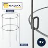 KADAX Flower Plant Support Garden Ring Steel Support