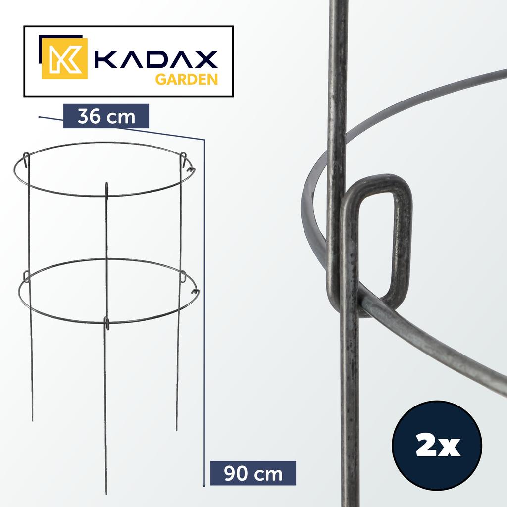KADAX Flower Plant Support Garden Ring Steel Support