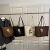 Autumn and winter new women's bags casual retro simple tote bags fashion personality trend shoulder bags